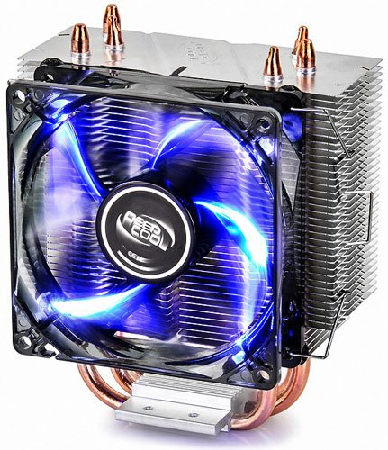 

Кулер Deepcool GAMMAXX 300 FURY LGA115x/FM2+/FM2/FM1/AM3+/AM3/AM2+/AM2 (алюминий, 92x92x25мм, 900-1800rpm, 17.8~21dBA, 40CFM, 4-pin) Ret, GAMMAXX 300 FURY