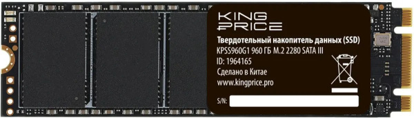 фото Накопитель SSD M.2 2280 KINGPRICE KPSS960G1 в Перми 960 ГБ