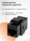 фото Адаптер проходной Filum FL-KJ-U5E-RJ45-RJ45-BK в Воронеже