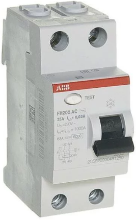 фото Выключатель дифференциального тока (ВДТ, УЗО)  ABB 2CSF202004R1250 в Уфе