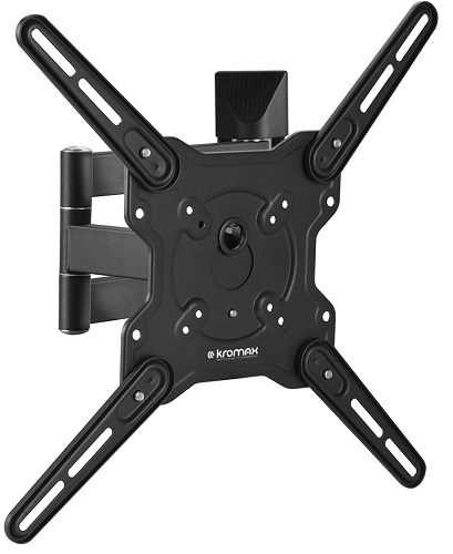 

Кронштейн настенный Kromax OPTIMA-406 Kromax_20240 22-65", макс. 40кг, поворот и наклон, VESA 400х300, серый, OPTIMA-406