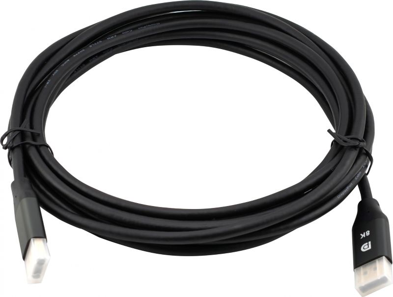 

Кабель аудио-видео Cactus CS-DP-DP-1.4-10 DisplayPort (m)/DisplayPort (m) 10м. позолоч.конт. черный, CS-DP-DP-1.4-10