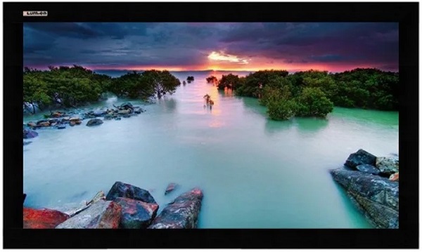 

Экран Lumien LCH-100129 Cinema Home 214x368см(раб.обл. 198х352см) (159") Matte White Sound, алюмин. рама обтянутая черным бархатом 16:9, LCH-100129