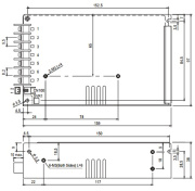 фото Преобразователь Mean Well HRP-100-12