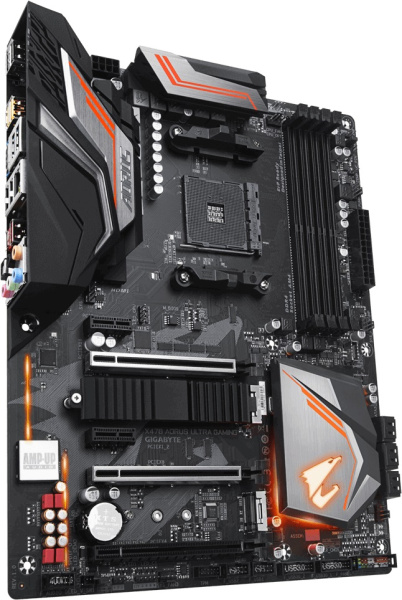 фото Материнская плата ATX GIGABYTE X470 AORUS ULTRA GAMING