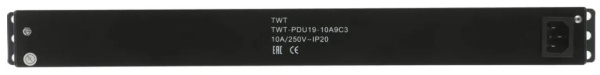 фото Блок розеток 19", 9 розеток TWT TWT-PDU19-10A9C3 в Казани