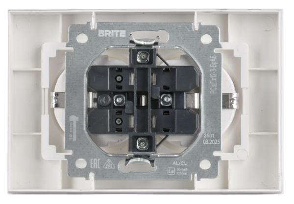 фото Розетка двухместная с заземлением IEK BR-R28-16-K01-F в Красноярске