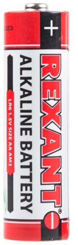 

Батарейка Rexant 39-1026 алкалиновая AA/LR6 пальчиковая 1,5В блистер 12 шт., 39-1026