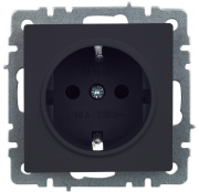 фото Розетка с заземлением IEK BR-R14-16-K53