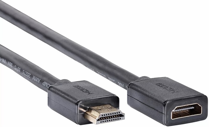 

Кабель Telecom TCG257MF-3M удлинительный HDMI-19M/F 8K/60Hz ver 2.1, 3m, медь, (1/55), TCG257MF-3M