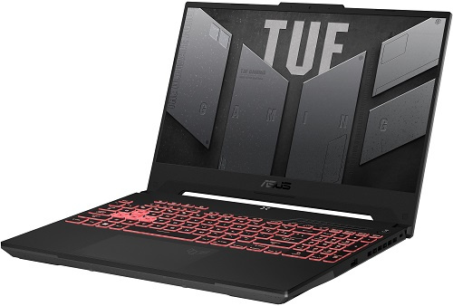фото Ноутбук  ASUS TUF Gaming A15 FA507RE-HN054 15.6 ", Ryzen 7, 8 Гб RAM, 512 Гб SSD, GeForce RTX 3050 Ti, Серый