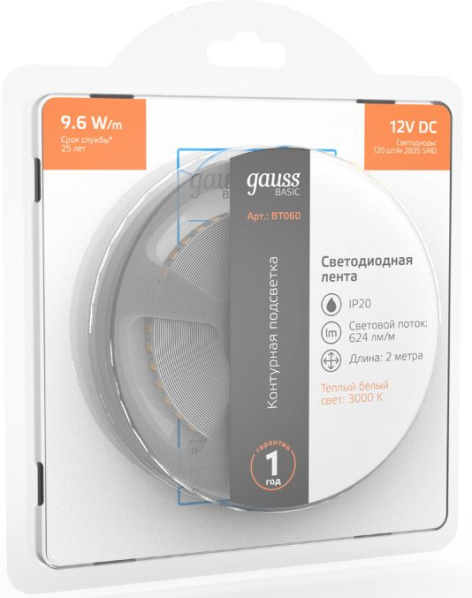 фото Лента светодиодная Gauss BT060 в Уфе