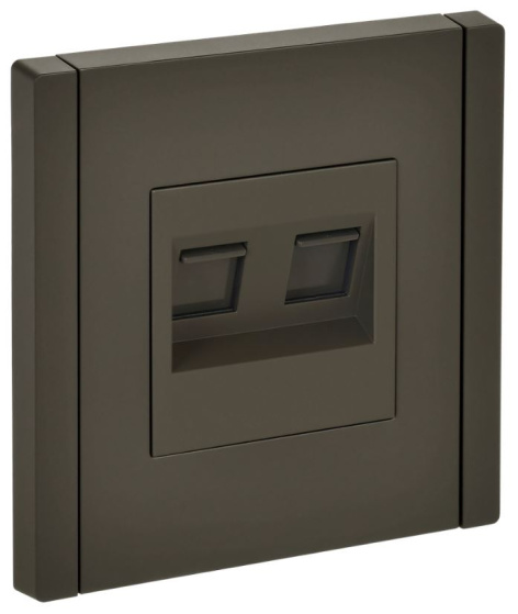 фото Розетка компьютерная двойная IEK FP-K20-1-K03 в Уфе