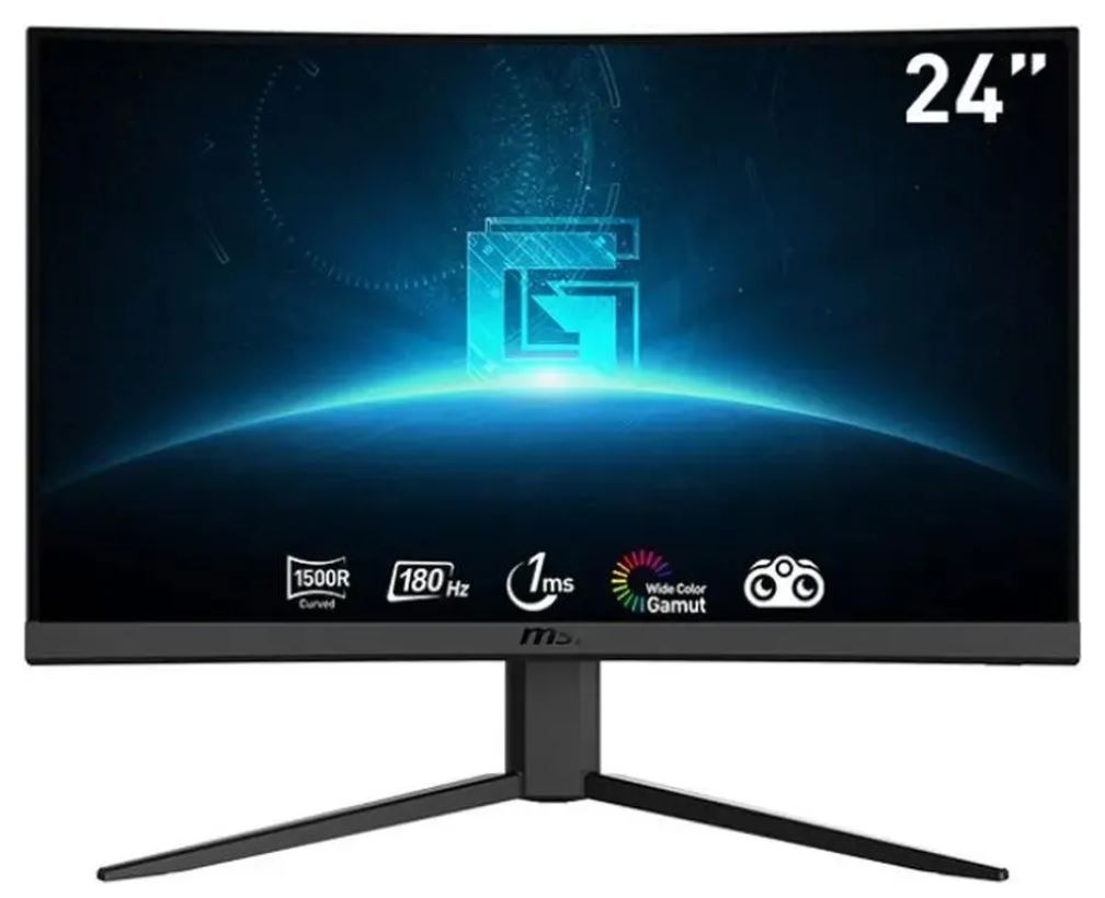 

Монитор 23,6" MSI G24C4 E2 9S6-3BA01T-052 1920x1080, 16:9, VA, 180Hz, 1ms, 3000:1, 250cd, 178гр/178гр, 2*HDMI, DP, black, G24C4 E2