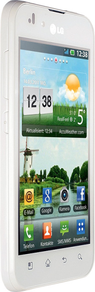фото Мобильный телефон  LG P970 Optimus White