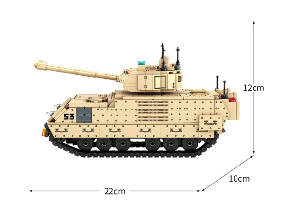 фото Конструктор  Sembo Block Танк- Merkava 4