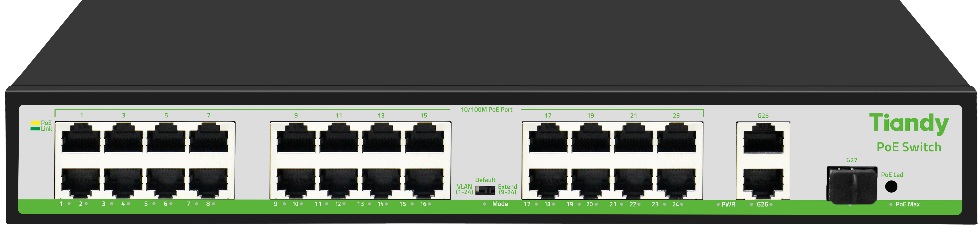 

Коммутатор TIANDY TC-P3S027 H/2421/AT/260, TC-P3S027 H/2421/AT/260