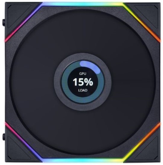 

Вентилятор для корпуса Lian Li UNI FAN TL LCD G99.12TLLCD3B.00 124x120х28 мм, 350 -1900rpm, 62 CFM, 27dBa, 4-pin PWM, (3-pack), UNI FAN TL LCD