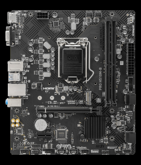 фото Материнская плата mATX MSI PRO H510M-B в Ростове-на-Дону