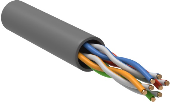 

Кабель витая пара U/UTP 5 кат. 4 пары ITK BC1-C5E04-111-305-TL-R-G 1Om PVC внутренний 305м серый, BC1-C5E04-111-305-TL-R-G