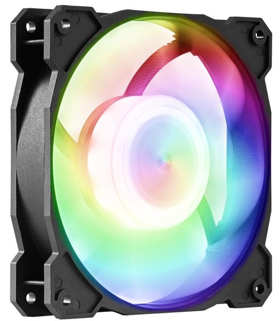 

Вентилятор для корпуса GELID Radiant-D 120х120х25 мм, 500-2000 об/мин, 40 дБА, ARGB LED, PWM, Radiant-D