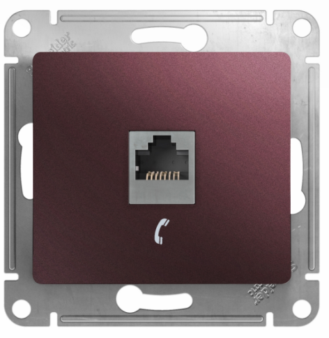 Изображение товара РОЗЕТКА SYSTEME ELECTRIC GSL001181T Внутренняя 1 разъем IP20