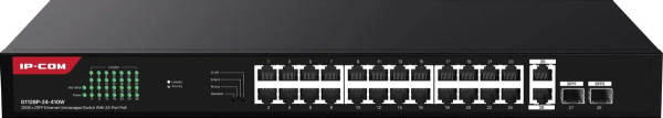 фото Коммутатор неуправляемый IP-Com G1128P-24-410W в Уфе