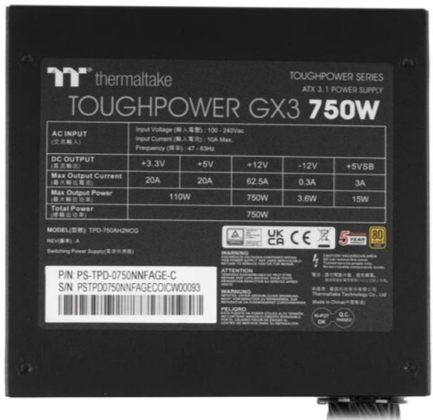 фото Блок питания ATX Thermaltake GX3 в Омске