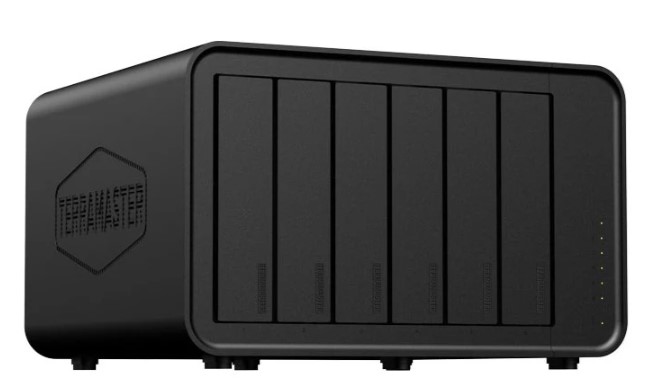

Сетевое хранилище Terramaster F6-424 tower NAS QC 3,4Ghz/8Gb(32)/TRAID,JBOD,RAID0,1,10,5,6/up to 6 HDD SATA(3,5' or 2,5')/2xM.2 2280 NVMe/2xUSB/HDMI/2, F6-424