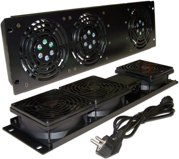 

Вентиляторный блок TWT TWT-CB-FANV2-RACK 2-х вентиляторов 19" вертикальный, без термостата, 3U, TWT-CB-FANV2-RACK
