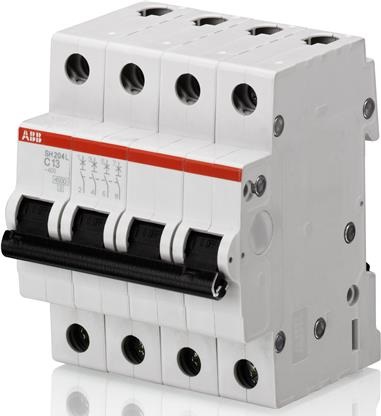 

Автоматический выключатель ABB 2CDS244001R0254 SH204L 4P 25А (C) 4,5kA, 2CDS244001R0254
