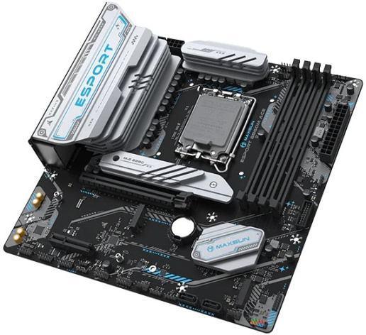 фото Материнская плата mATX MAXSUN MS-eSport B860M WIFI в Екатеринбурге