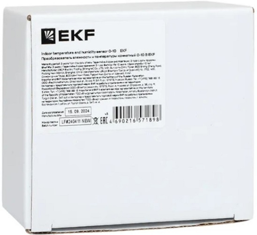 фото Преобразователь влажности и температуры EKF THT-103-V в Уфе
