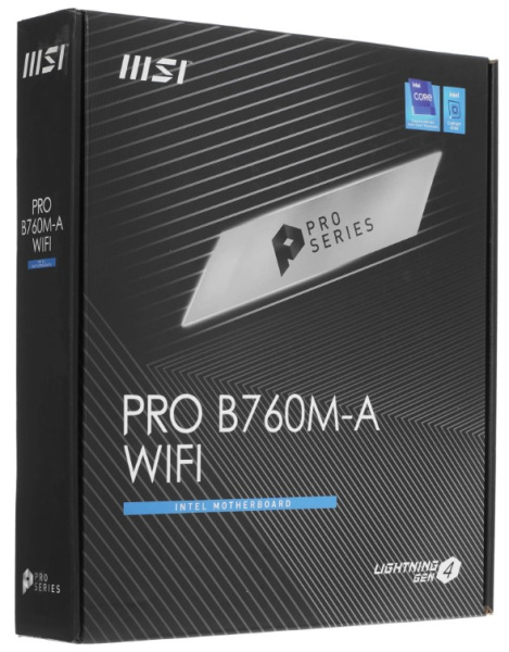 фото Материнская плата mATX MSI PRO B760M-A WIFI в Екатеринбурге