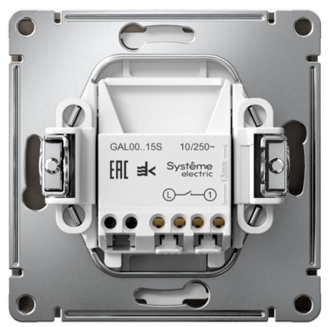фото Выключатель кнопочный  Systeme Electric GAL000615S