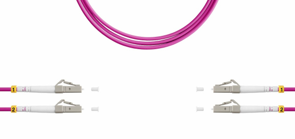 фото Патч-корд волоконно-оптический TELCORD ШОС-2x3.0-2LC/U-2LC/U-MM504-8м-LSZH-MG в Екатеринбурге