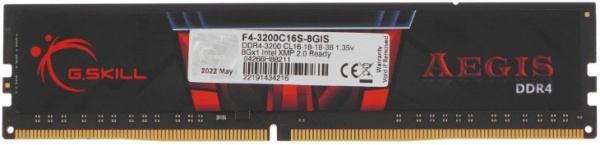 фото Оперативная память DDR4 8 ГБ (1×8 ГБ) G.Skill F4-3200C16S-8GIS(TRAY), 3200 МГц, [F4-3200C16S-8GIS(TRAY)] в Волгограде
