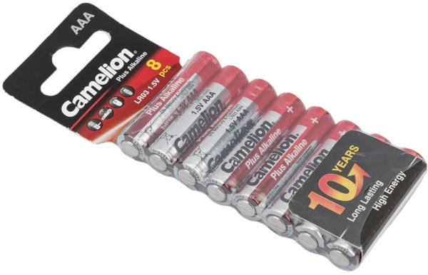фото Батарейка  Camelion Plus Alkaline LR03 SP-8 в Казани
