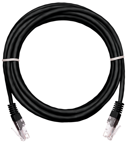 фото Кабель патч-корд U/UTP 5e кат. 5м Netlan EC-PC4UD55B-BC-PVC-050-BK-10 в Перми