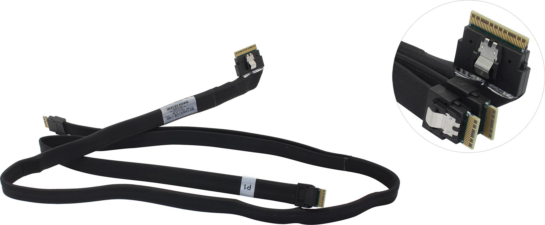 

Кабель Supermicro CBL-SAST-1271F-100 Slimline x8 (RE) to 2x Slimline x4 (STR),FFC,92/71CM,100ohm, CBL-SAST-1271F-100