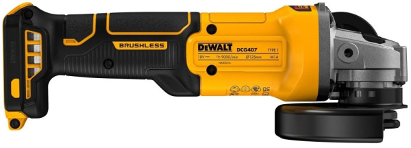 фото Шлифовальная машина угловая DeWALT DCG407N в Краснодаре