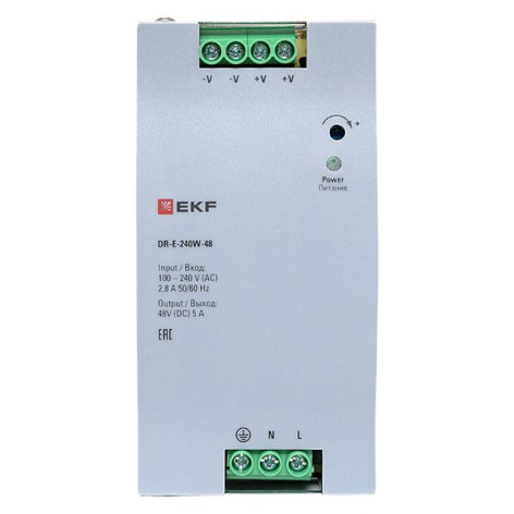 фото Блок питания  EKF DR-E-240W-48 в Челябинске