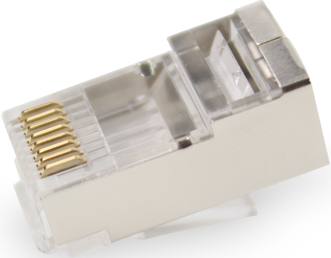 

Коннектор PROconnect 05-1023-9 RJ-45(8P8C) под витую пару, FTP экранированный, категория 5e, пакет, 5шт, 05-1023-9