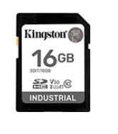 

Промышленная карта памяти SDHC 16Gb Kingston SDIT/16GB Industrial -40C to 85C C10 UHS-I U3 V30 A1 pSLC, SDIT/16GB