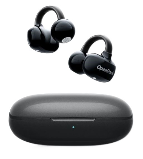 фото Беспроводные наушники OpenRock E Black, Bluetooth, Внутриканальные, Черный, [R-QB04-01]