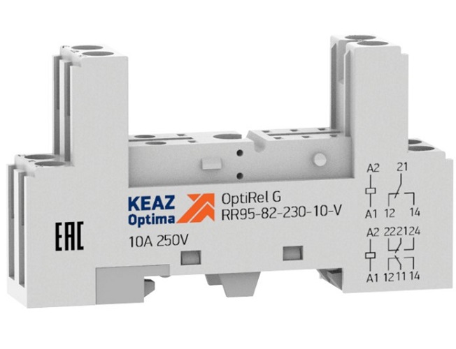 

Разъем КЭАЗ 281176 OptiRel G RR95-82-230-10-V, 281176