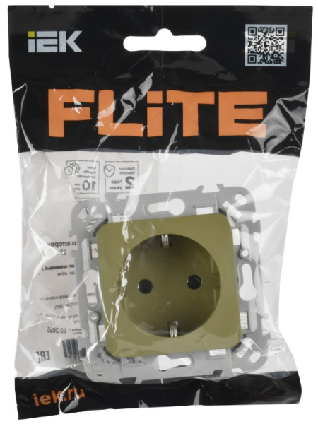 фото Розетка с заземлением  IEK FI-R11-16-1-K26 в Санкт-Петербургe