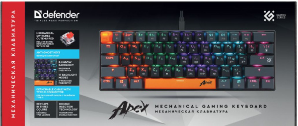 фото Клавиатура  Defender Apex GK-002 в Волгограде