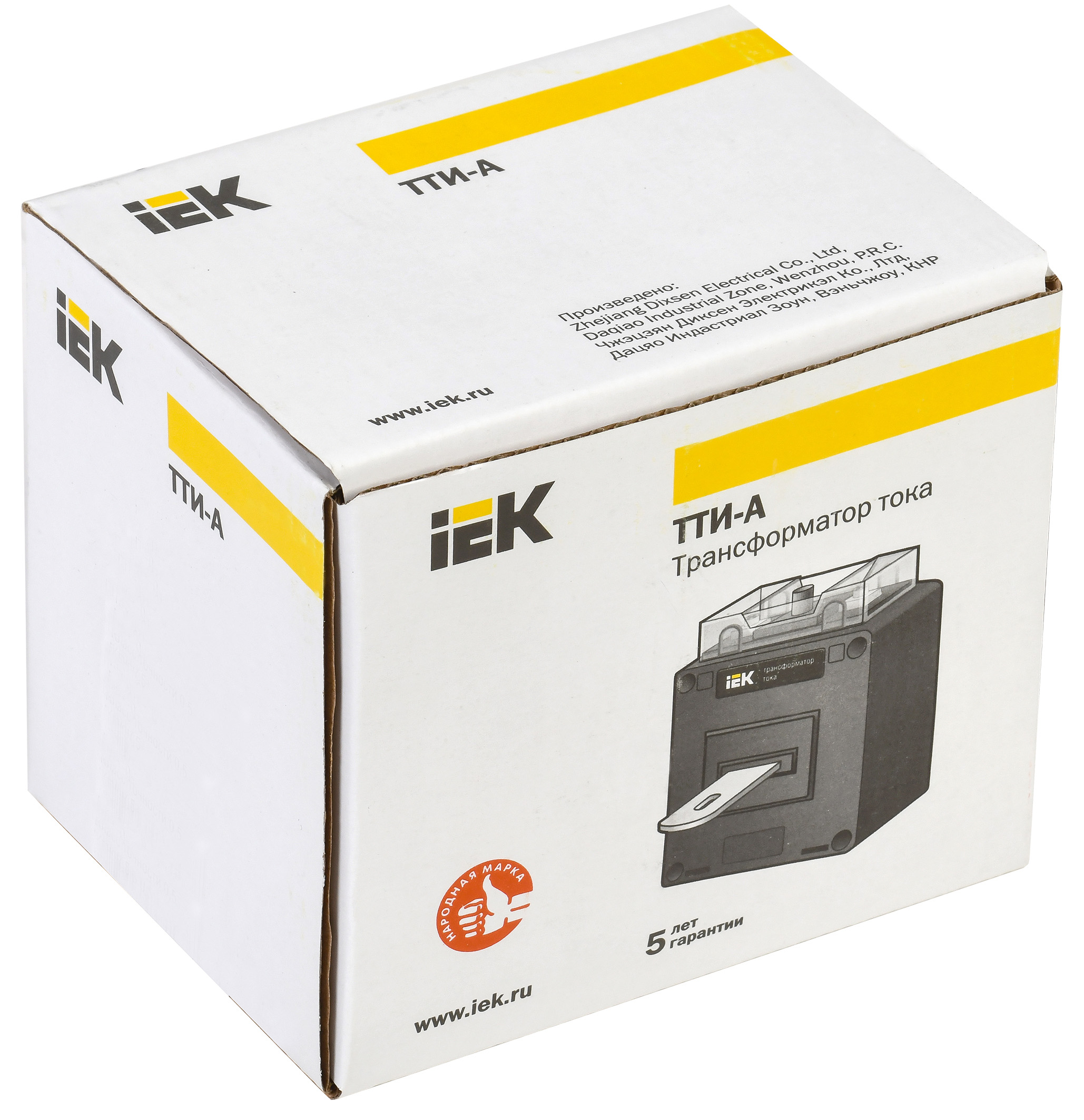 

Трансформатор IEK ITT10-3-05-0200 тока ТТИ-А 200/5А 5ВА класс 0,5S, ITT10-3-05-0200