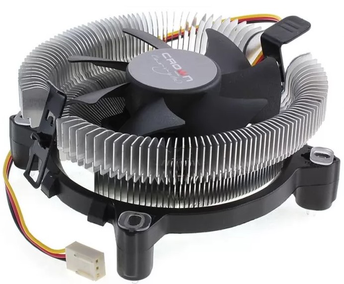 

Кулер Crown CM-80 v2 CM000003693 LGA115x/1200/1700 (75mm, 2200rpm, TDP 65W), CM-80 v2